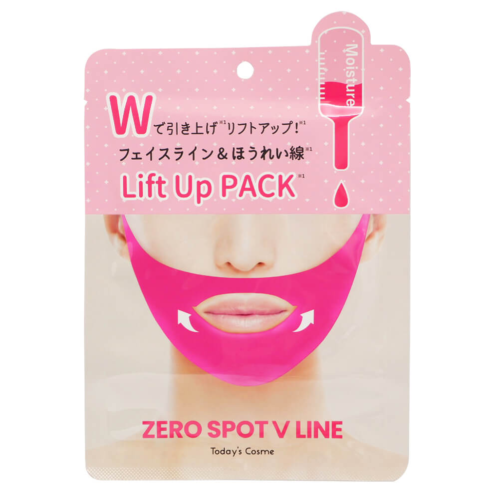 Today's Cosme Zero Spot Face Line Lift Up Pack Pink 1pc (124672
