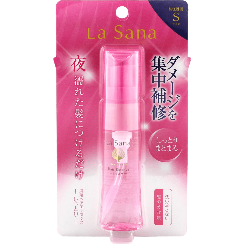 ＊La Sana Hair Essence 3本セット LA SANA Seaweed Hair Essence Moist No-Fragrance 25ml S size