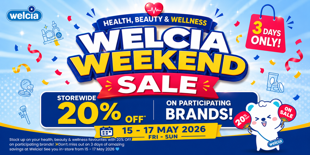 🎉 Welcia Weekend Sale is here! 🛍️💙