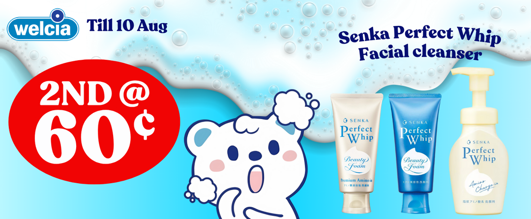 2nd @ $0.60 Senka Perfect Whip Facial Cleanser💙