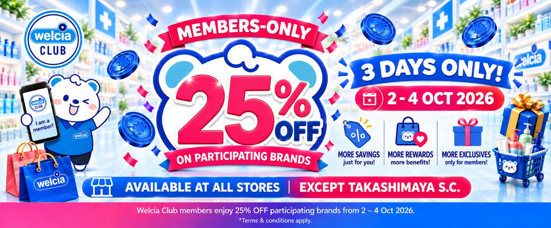 🎉Welcia Club Members, this one’s for you! 💙