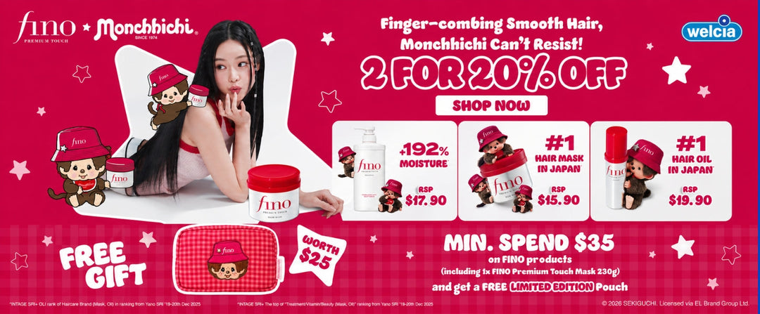 🎀Fino × Monchhichi: The Cutest Haircare Collab Yet!