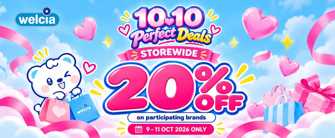 ✨Your 10.10 shopping treat starts early at Welcia! 🛍️💙