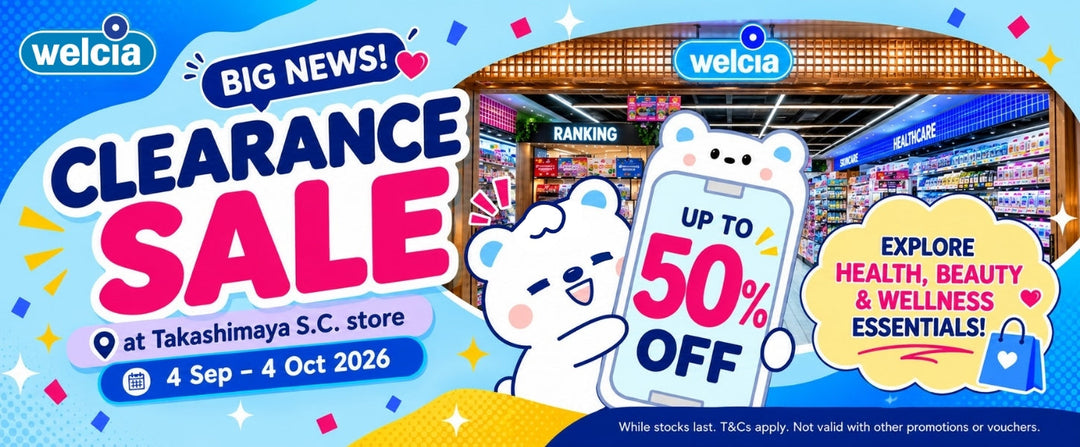 🎉BIG NEWS — Welcia Clearance Sale is here! 💙🛍️