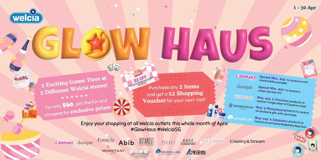 Step into WELCIA GLOW HAUS ✨💖