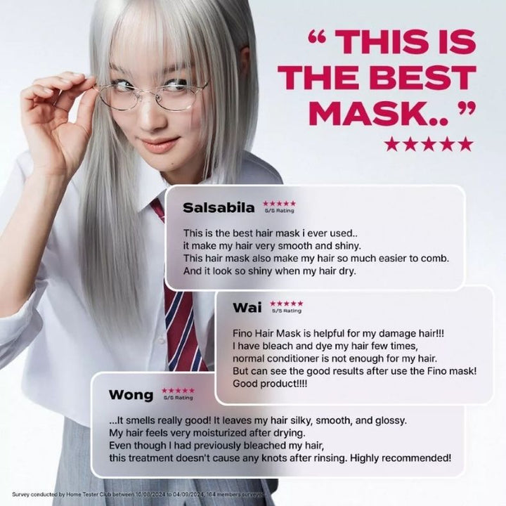 FINO Premium Touch Hair Mask PINK RIBBON EDITION 230g - In Support of Breast Cancer Foundation (135760)