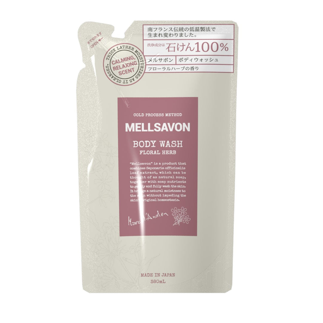 Mellsavon Body Wash Floral Herb Refill 380Ml (127616)