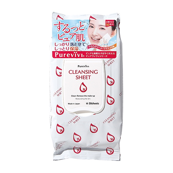 PUREVIVI Cleansing Sheet 50P (128919)