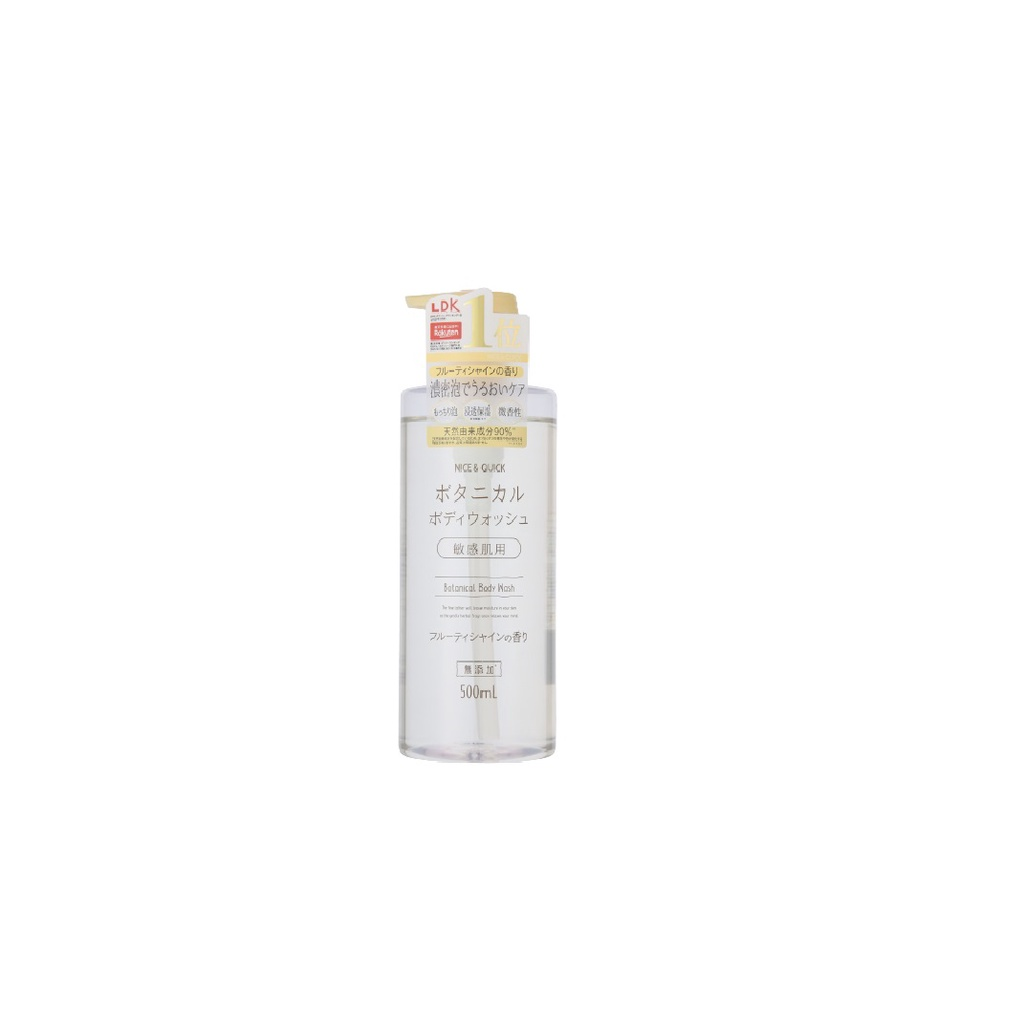 Nice & Quick Botanical Body Wash/Fruity 500Ml (128347)