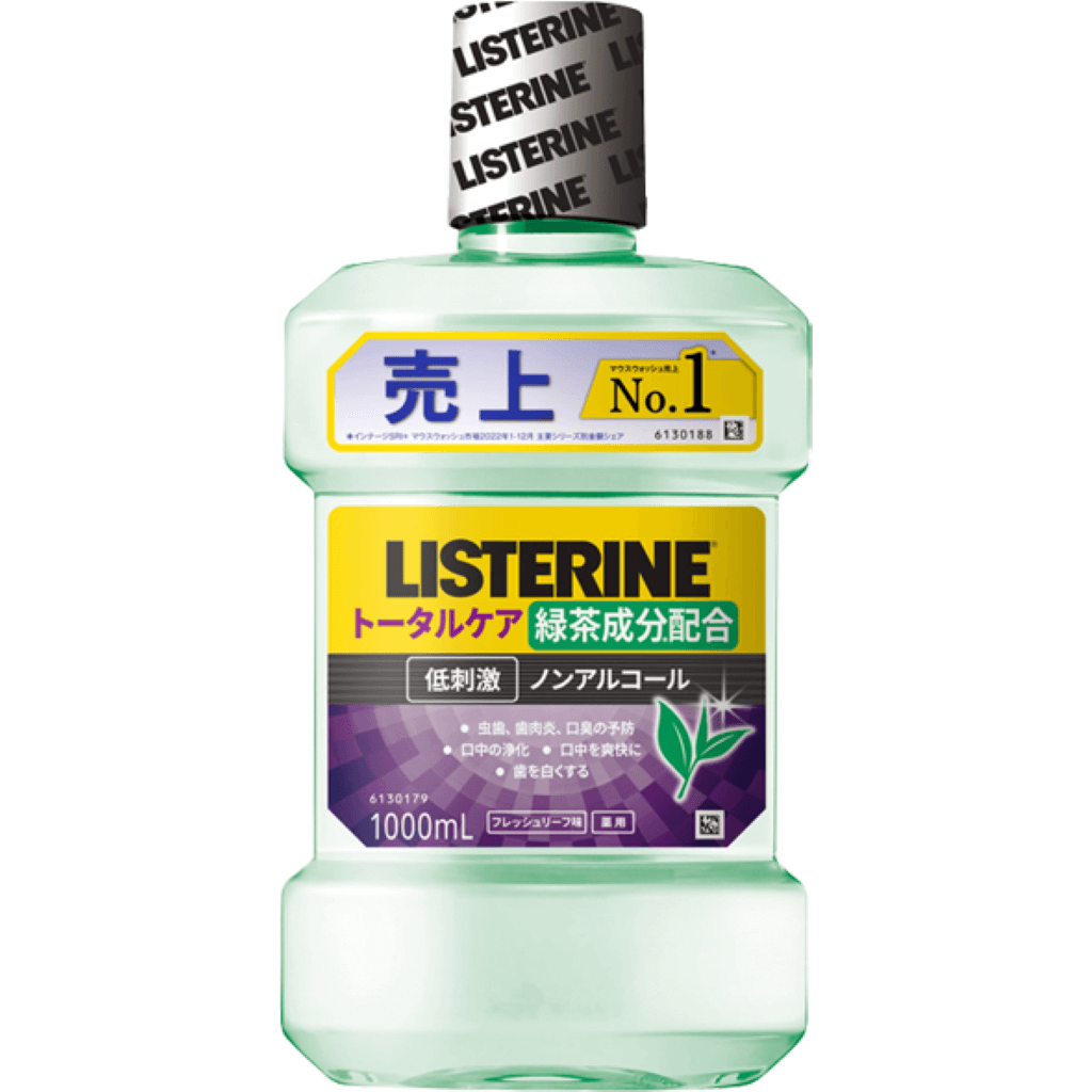 LISTERINE Mouthwash Total Care Green Tea 1L (131388)
