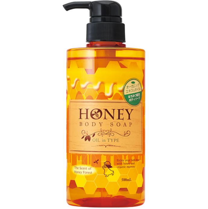 Honey Body Soap Oil In (Bottle) 500ml (116590)