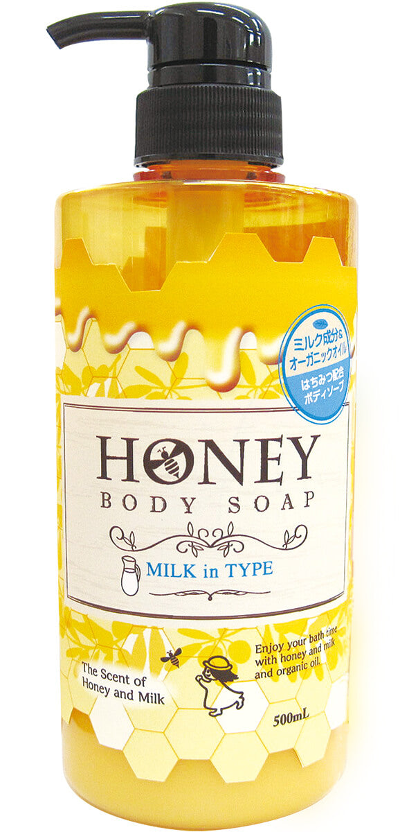 Honey Body Soap Milk In (Bottle) 500ml (116592)