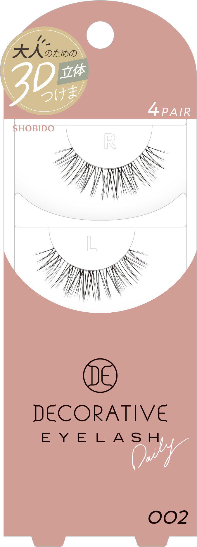 Shobido Deco Eyelash 002 4P (128366)