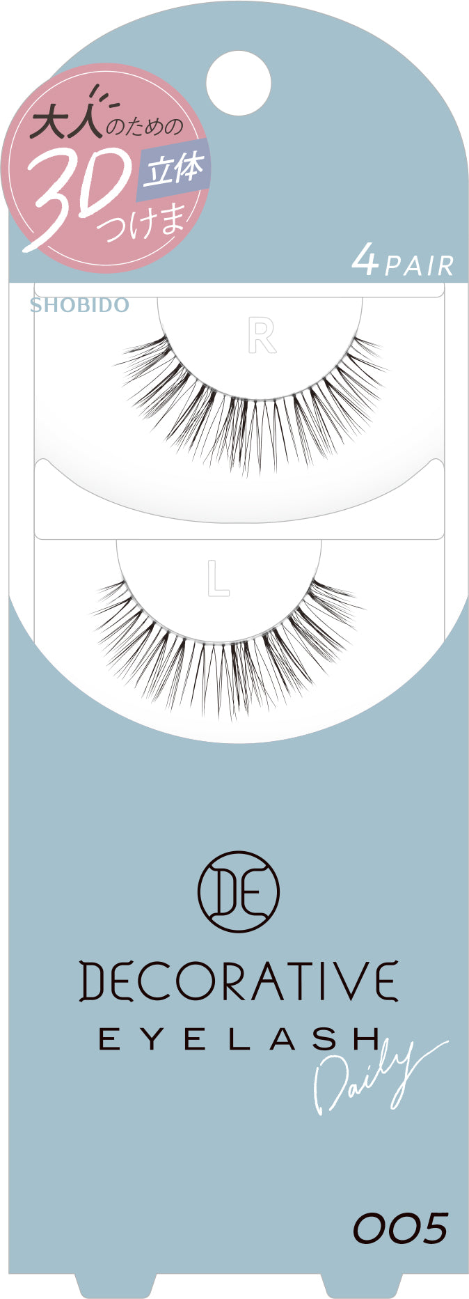 Shobido Deco Eyelash 005 4P (128368)