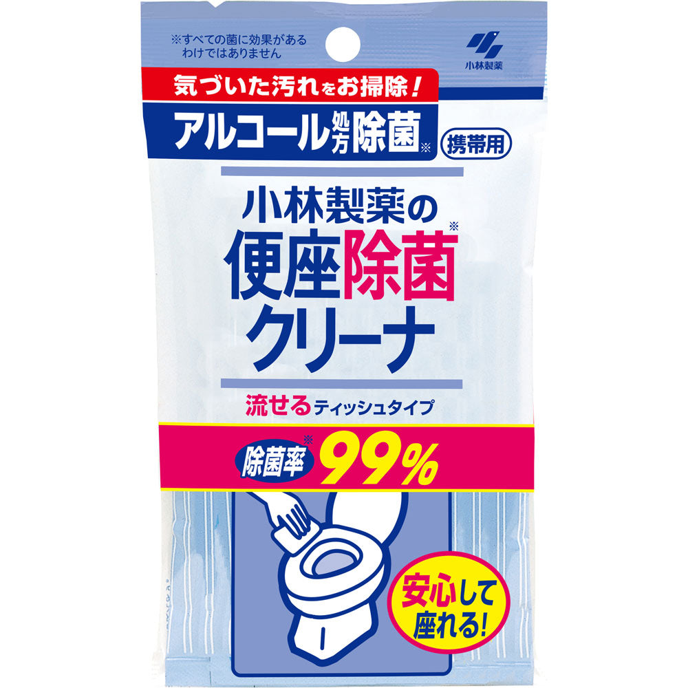 Kobayashi Toilet Seat Cleaning Wipe Tissue Type 10S (120365)