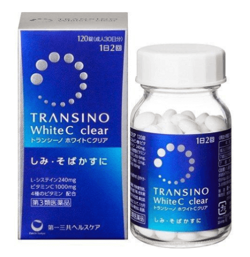 TRANSINO White C Clear 120tabs (130149)