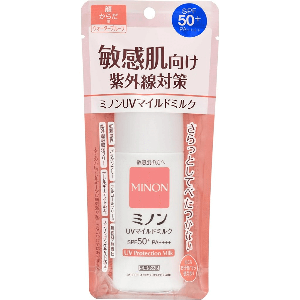 Minon UV Mild Milk Sunscreen 80mL (130751)