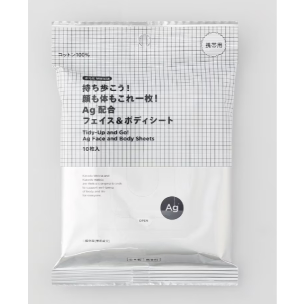 Welcia Ag Face&Body Sheet 10P (130556)