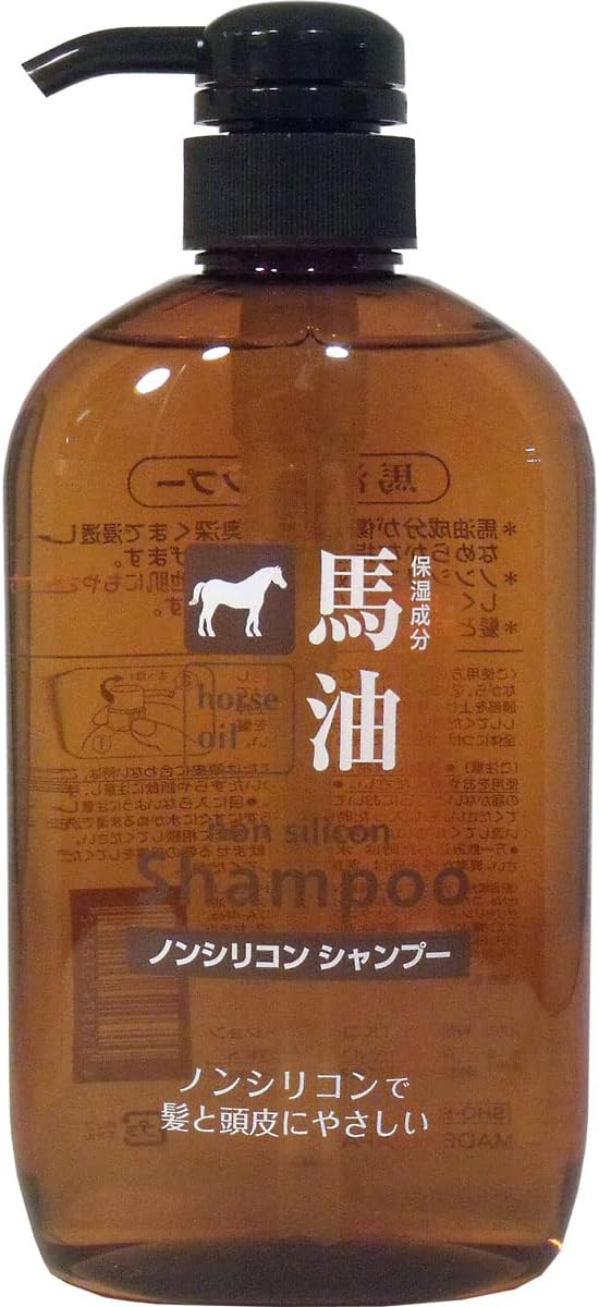 KUMANO Horse Oil Shampoo 600mL (114744)