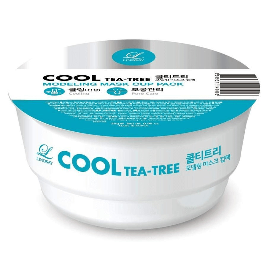 LINDSAY Mask Cup Cool Tea Tree 28g (132047)